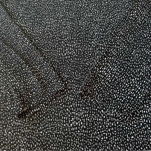 J. Jill Wearever Draped and Stretch Tunics in Black White 3/4 Sleeves - Picture 10 of 13